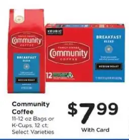 Kroger Community Coffee offer