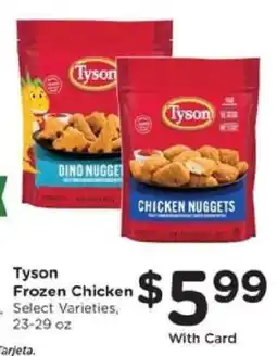 Kroger Tyson Frozen Chicken offer