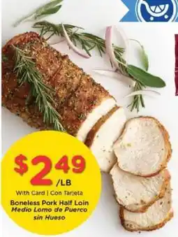 Kroger Boneless Pork Half Loin offer