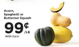 Kroger Acorn, Spaghetti or Butternut Squash offer