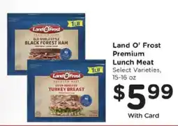 Kroger Land O'Frost Premium Lunch Meat offer