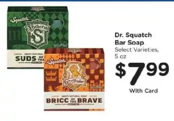Kroger Dr. Squatch Bar Soap offer