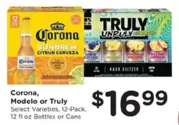 Kroger Corona, Modelo or Truly offer