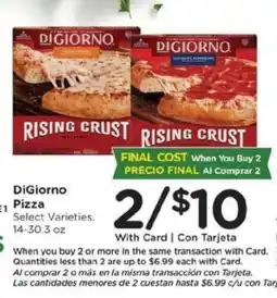 Kroger DiGiorno Pizza offer