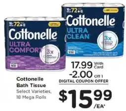 Kroger Cottonelle Bath Tissue offer