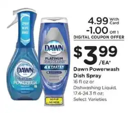 Kroger Dawn Powerwash Dish Spray offer