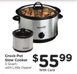 Kroger Crock-Pot Slow Cooker offer