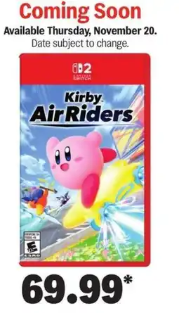 Meijer Kirby AirRiders offer