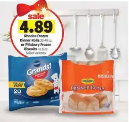 Meijer Rhodes Frozen Dinner Rolls or Pillsbury Frozen Biscuits offer