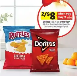 Meijer Doritos or Ruffles offer