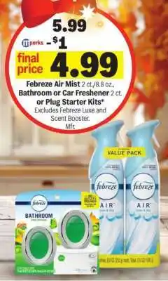 Meijer Febreze Air Mist offer