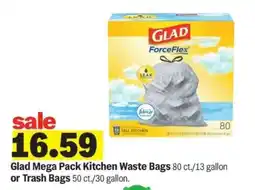 Meijer Glad Mega Pack Kitchen Waste Bags offer