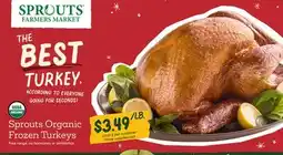 Sprouts Farmers Market Sprouts Organic Frozen Turkeys offer