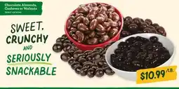 Sprouts Farmers Market Chocolate Almonds, Cashews or Walnuts offer