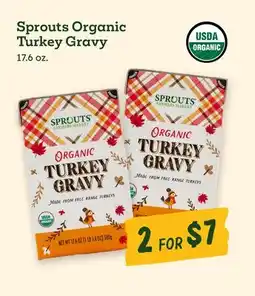 Sprouts Farmers Market Sprouts Organic Turkey Gravy offer