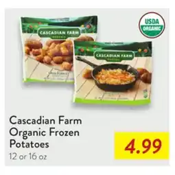 Fresh Thyme Cascadian Farm Organic Frozen Potatoes offer