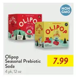 Fresh Thyme Olipop Seasonal Prebiotic Soda offer