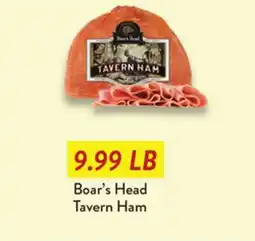 Fresh Thyme Boar's Head Tavern Ham offer