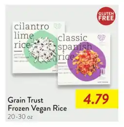 Fresh Thyme Grain Trust Frozen Vegan Rice offer