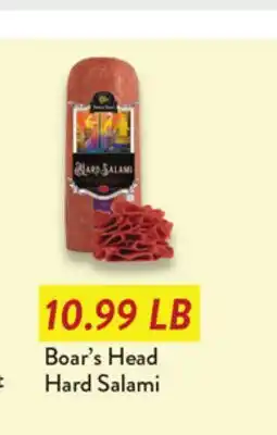 Fresh Thyme Boar's Head Hard Salami offer