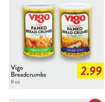 Fresh Thyme Vigo Breadcrumbs offer