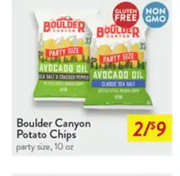 Fresh Thyme Boulder Canyon Potato Chips offer