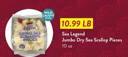 Fresh Thyme Sea Legend Jumbo Dry Sea Scallop Pieces offer