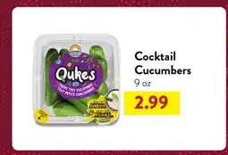 Fresh Thyme Cocktail Cucumbers offer