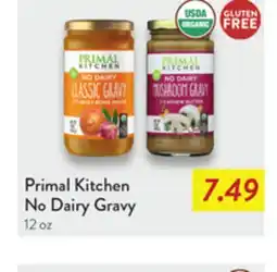 Fresh Thyme Primal Kitchen No Dairy Gravy offer
