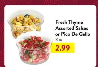 Fresh Thyme Fresh Thyme Assorted Salsas or Pico De Gallo offer