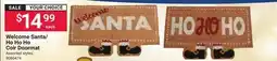 Ace Hardware Welcome Santa/ Ho Ho Ho Coir Doormat offer