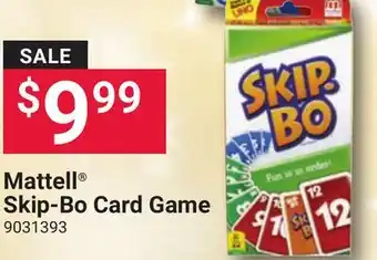 Ace Hardware Mattell Skip-Bo Card Game offer