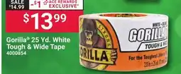 Ace Hardware Gorilla 25 Yd. White Tough & Wide Tape offer