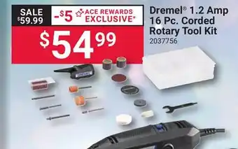 Ace Hardware Dremel 1.2 Amp 16 Pc. Corded Rotary Tool Kit offer