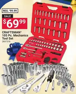 Ace Hardware CRAFTSMAN 105 Pc. Mechanics Tool Set offer