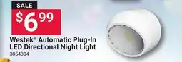 Ace Hardware Westek Automatic Plug-In LED Directional Night Light offer
