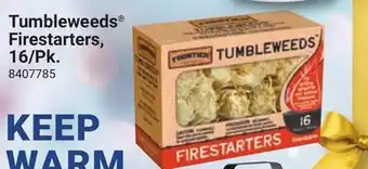 Ace Hardware Tumbleweeds Firestarters, 16/Pk offer