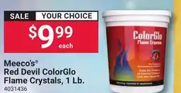 Ace Hardware Meeco's Red Devil ColorGlo Flame Crystals, 1 Lb offer