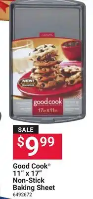 Ace Hardware Good Cook 11 x 17 Non-Stick Baking Sheet offer