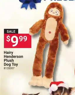 Ace Hardware Hairy Henderson Plush Dog Toy offer