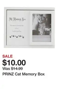 Marshalls PRINZ Cat Memory Box offer