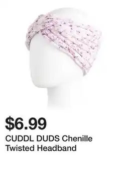 Marshalls CUDDL DUDS Chenille Twisted Headband offer