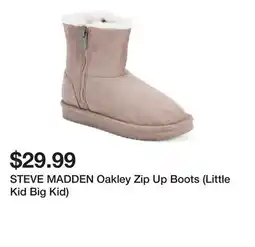 Marshalls STEVE MADDEN Oakley Zip Up Boots (Little Kid Big Kid) offer