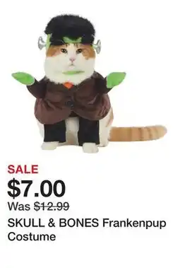 Marshalls SKULL & BONES Frankenpup Costume offer