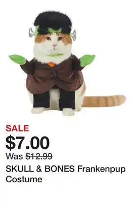 Marshalls SKULL & BONES Frankenpup Costume offer
