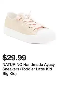Marshalls NATURINO Handmade Ayasy Sneakers (Toddler Little Kid Big Kid) offer