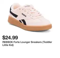 Marshalls REEBOK Forte Lounger Sneakers (Toddler Little Kid) offer