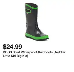 Marshalls BOGS Solid Waterproof Rainboots (Toddler Little Kid Big Kid) offer