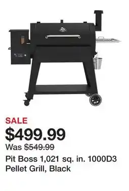 Tractor Supply Company Pit Boss 1,021 sq. in. 1000D3 Pellet Grill, Black offer
