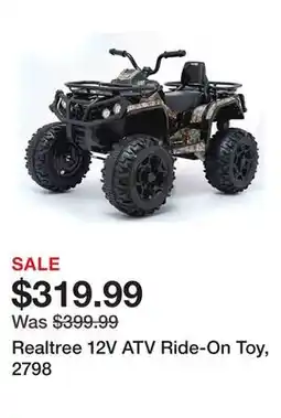 Tractor Supply Company Realtree 12V ATV Ride-On Toy, 2798 offer